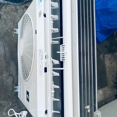 基本取り付け工賃込み　 シャップ ルームエアコン AY-J22TD　主に6-8畳100V 2019年製♻️の画像