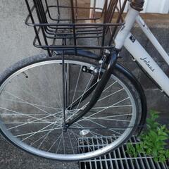 中古ママチャリ 自転車 AEONBIKE + 空気入れの画像