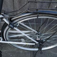 中古ママチャリ 自転車 AEONBIKE + 空気入れの画像