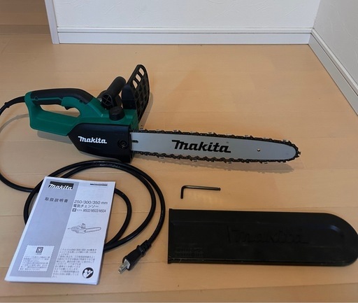 電動チェーンソー　マキタ　makita M504 350mm