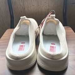 新品 27cm メンズ スリッポン シューズ ホワイト 靴 男女兼用 カジュアル(H200-ZS)の画像
