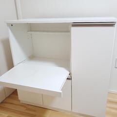 【一部エリア無料配送可能】　キッチンカウンター　食器棚　キッチンボードの画像