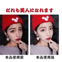 スマホスタンド自撮りライト　白の画像