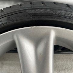 ヴィッツRSタイヤ付ホイールの画像