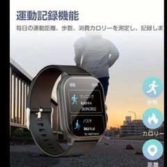[新品]スマートウォッチ 通話機能付き 2.10インチ大画面 Bluetooth5.3 iPhone/Android対応の画像