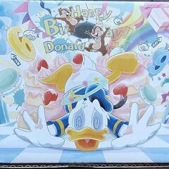 ドナルド　ディズニー　ドタバタパーティーおしりふた付きマグカップ 全2種　黄色の画像