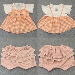 子ども服　ベビー服　ミッフィー　うさぎ　トップス　ボトムス　セット　90サイズ　夏服　の画像
