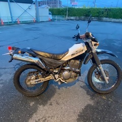 カワサキ スーパーシェルパ オフロードバイクの画像