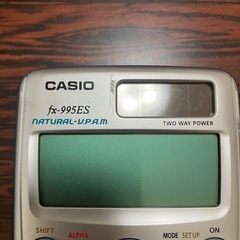 関数電卓　casio fx-995ESの画像