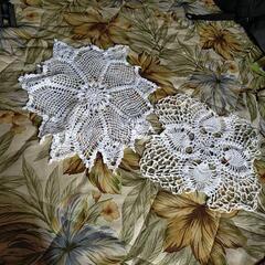 USED品❢手作りレース編みセット❢の画像