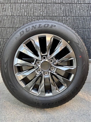【超美品】DUNLOP GRANDTREK 265/55R20 タイヤ＆ホイール4本セット  