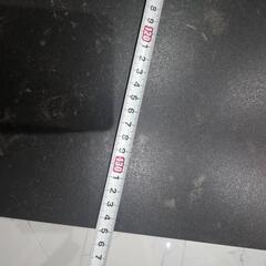 IKEA TORSBY 大理石調 セラミック ダイニングテーブルセット　椅子４脚付きの画像
