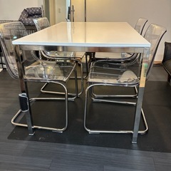 IKEAダイニングセットusedの画像
