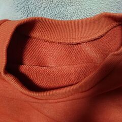 □　レディース　GRL　グレイル　裏毛ラウンドヘムクロップド丈スウェットトップス　サイズFの画像