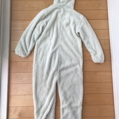 120〜130サイズ　着ぐるみニワトリ　モコモコつなぎの画像