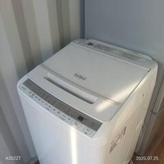 🉐セール🉐T058  日立　21年モデル　洗濯機　容量8㌔の画像