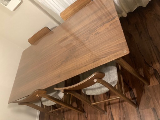 ダイニングテーブルセット5点セット　ニトリ