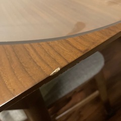 ダイニングテーブルセット5点セット　ニトリの画像