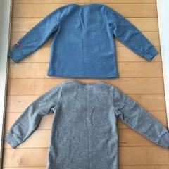 120サイズ　長袖トレーナー2着の画像