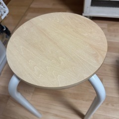 美品☆無印パイプイスの画像
