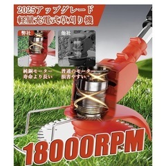 新品未使用！草刈り機の画像