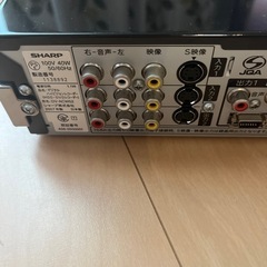 AQUOS DVDレコーダーの画像