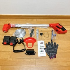 新品未使用！草刈り機の画像