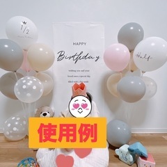 【3点セット】100日祝い・お誕生日フォト＆手形記念グッズセット🎉の画像