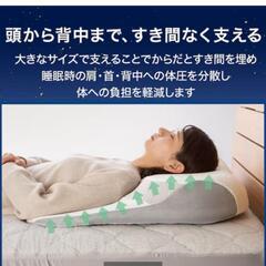 ニトリ　肩・首・背中も支える枕の画像