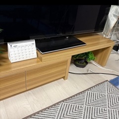 【8月10日処分　御連絡早めにお願いします】おしゃれテレビボードの画像