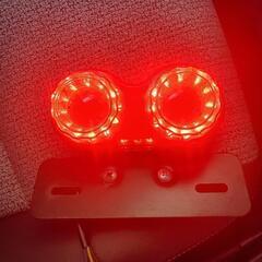 TW200等に汎用ヘッドライトLEDテールランプウインカーの画像