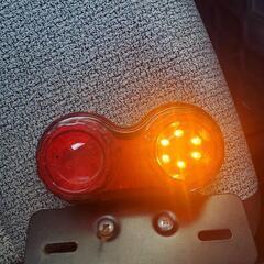 TW200等に汎用ヘッドライトLEDテールランプウインカーの画像