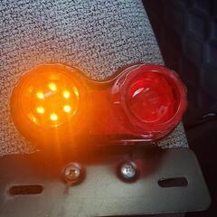 TW200等に汎用ヘッドライトLEDテールランプウインカーの画像