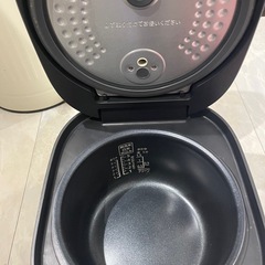 YAMAZEN マイコン炊飯器 YJP-DM102(B) 1.0L ブラックの画像