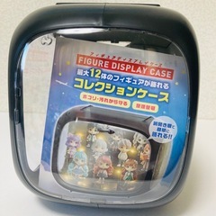 フィギュア　ディスプレイケース　フィギュアケース　LEDライト付き  ブラックの画像