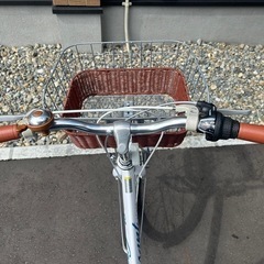 26インチ　自転車　女の子　クロワッサン　シティサイクルの画像