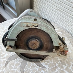 日立工機 ブレーキ付造作丸のこ動作良好の画像
