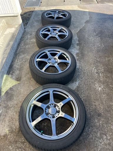 ボルクレーシング　VR.G2　7.5J 114.8 18インチ