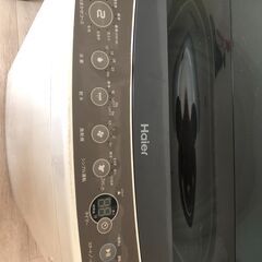 【動作確認済】Haier 4.5kg 全自動洗濯機 2017年製 (JW-C45A) 味の素スタジアム付近の自宅まで取りに来てくれる方への画像