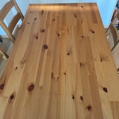【IKEA】ダイニング5点セットの画像