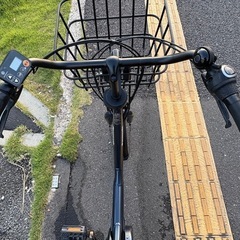 中古20インチ Panasonic電動アシスト自転車　16Ah 大阪の画像