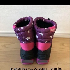 スノーブーツ　イグニオ　19.0 キッズの画像