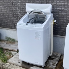 高年式！ TOSHIBA 東芝 洗濯乾燥機 洗濯8.0k/乾燥4.5k 2024年製 USED 綺麗の画像