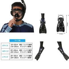 シュノーケリング3点セットの画像