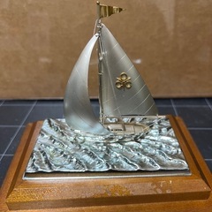 銀製　ヨット　船　silver950の画像