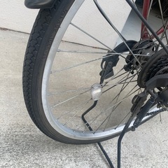 6段ギア26インチ自転車の画像