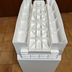 ニトリ棚下でも使えるペダルペール(45L ホワイトの画像
