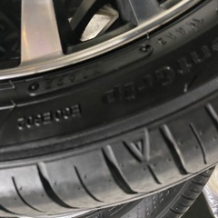 165/55R15アルミホイールセットの画像