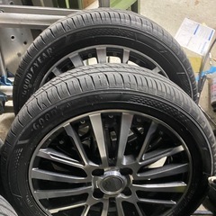 165/55R15アルミホイールセットの画像