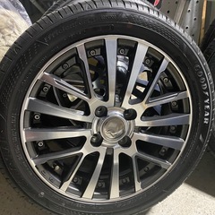 165/55R15アルミホイールセットの画像